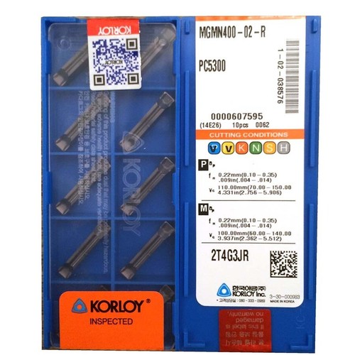 Korloy mgmn400 pc5300 - korloy,