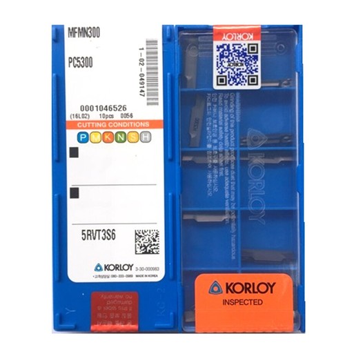 Korloy mfmn300 pc5300 carbide - korloy,