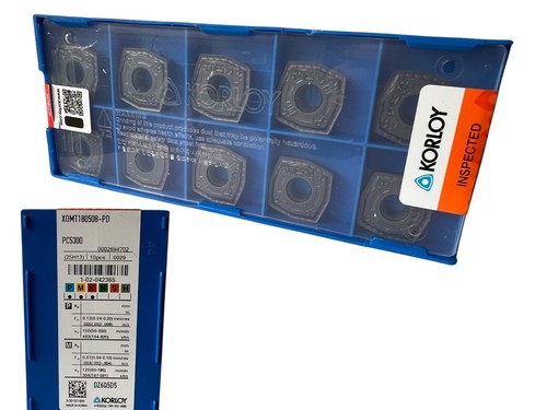 10x korloy xomt180508 pd - 10x, xomt180508-pd