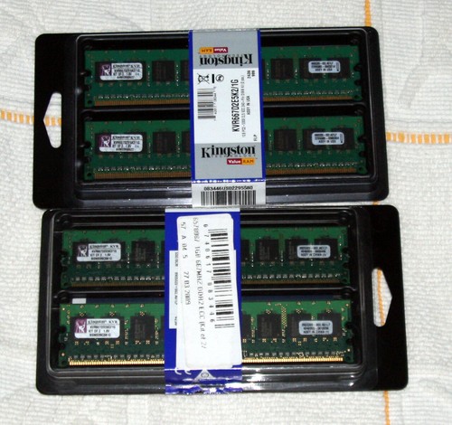 Kingston dimm ddr2 512mb - kingston,