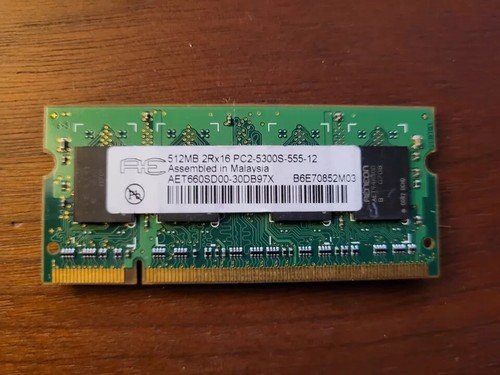 512mb ddr2 aeneon - 512mb,