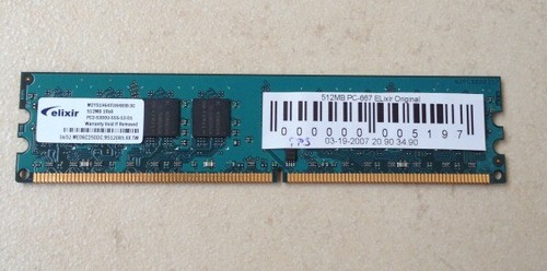512mb ddr2 elixir pc667 - elixir, 667