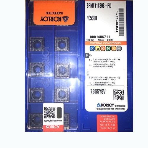 Korloy spmt11t308 pc5300 - korloy, spmt11t308-pd
