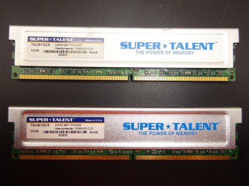 Super talent 2gb - talent, (2x1gb)