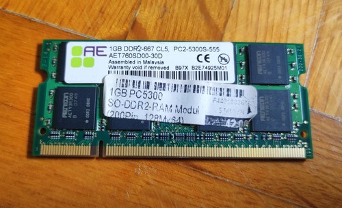 Fcm 1gb ddr2 dimm - (128mx64), so-dimm
