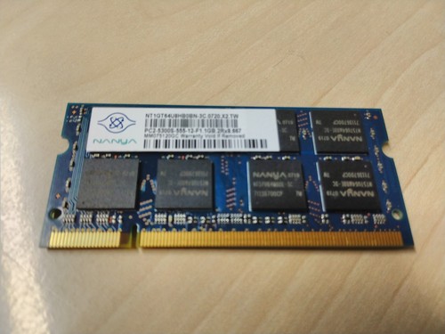Nanya nt1gt64u8hb0bn memory - nanya, nt1gt64u8hb0bn-3c