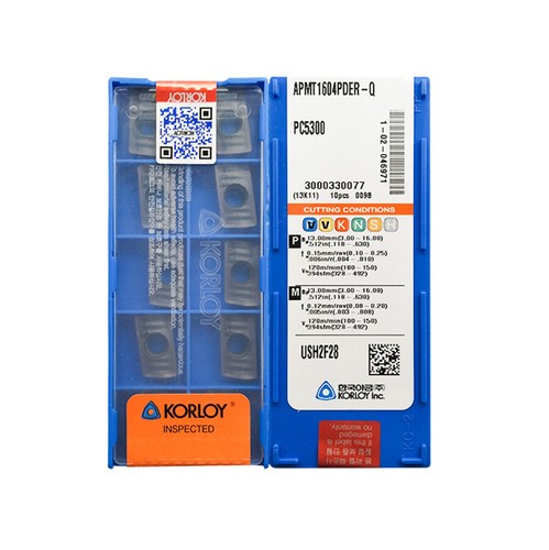 Korloy apmt1604pder pc5300 - korloy,