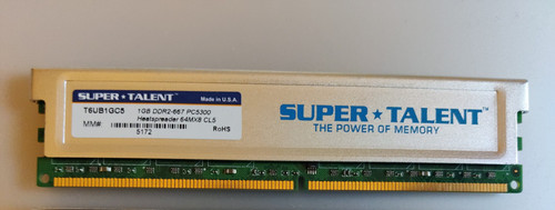 Super talent 1gb ddr2 667 - 1gb, ddr2-667