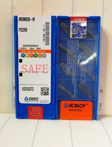 10pcs korloy mgmn300 pc5300 - 10pcs, mgmn300-m