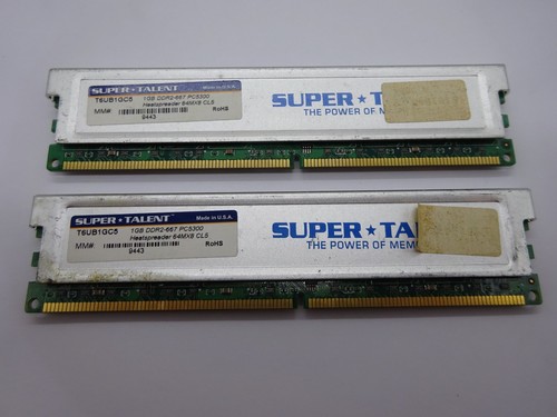 Super talent 2gb - talent, (2x1gb)